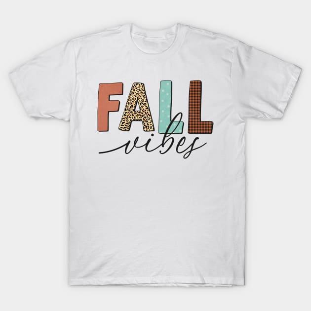 Fall Vibes T-Shirt by Happii Pink